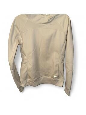 Under Armour Women's Cream and White Hoody